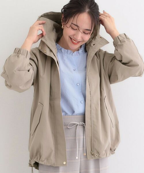 SHOO・LA・RUE / シューラルー レザーブルゾン・ジャケット | 【防花粉】マウンテンパーカー(トープ(054))