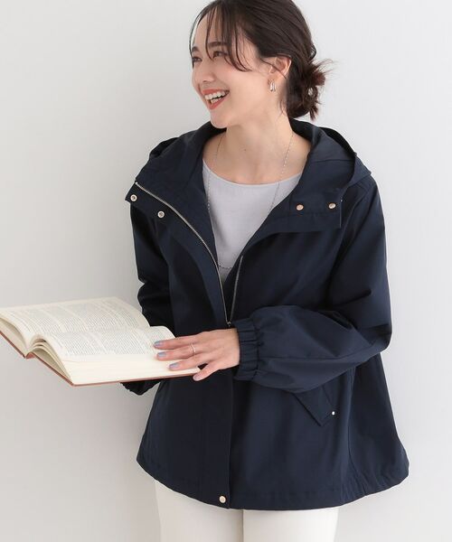 SHOO・LA・RUE / シューラルー レザーブルゾン・ジャケット | 【防花粉】マウンテンパーカー(ネイビー(094))