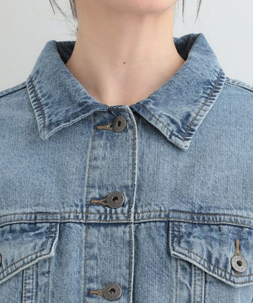 SHOO・LA・RUE / シューラルー Gジャン・デニムジャケット | 【SHOO・LA・RUE DENIM】ゆるGジャン | 詳細16