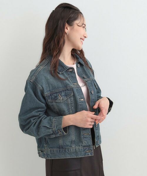 SHOO・LA・RUE / シューラルー Gジャン・デニムジャケット | 【SHOO・LA・RUE DENIM】ゆるGジャン | 詳細6