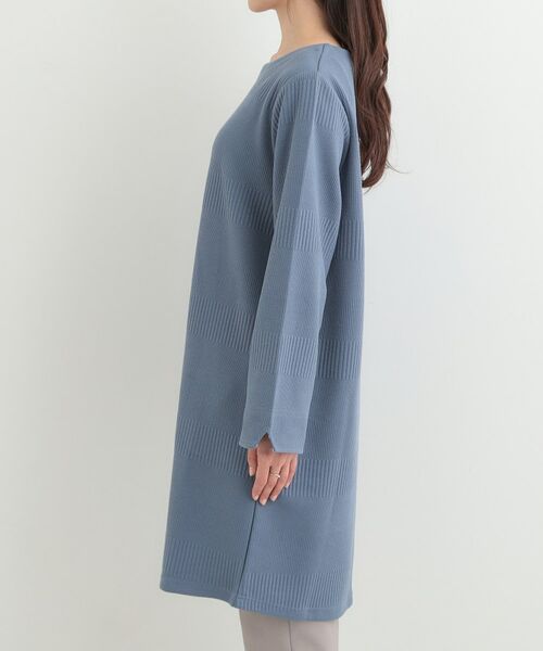 SHOO・LA・RUE / シューラルー チュニック | ラインジャカードAラインチュニックワンピース | 詳細14