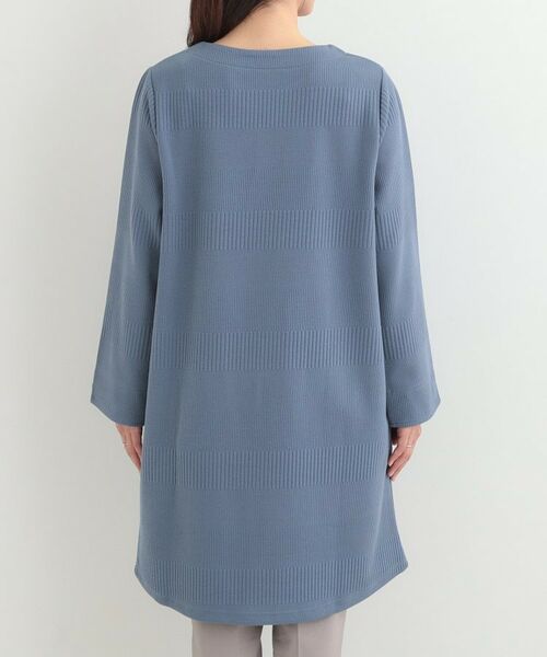 SHOO・LA・RUE / シューラルー チュニック | ラインジャカードAラインチュニックワンピース | 詳細15