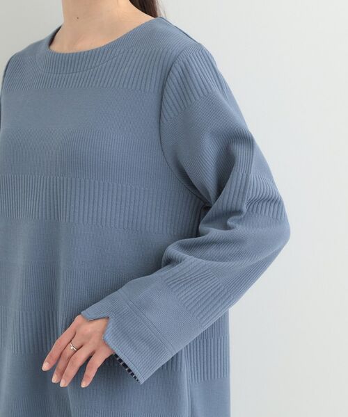 SHOO・LA・RUE / シューラルー チュニック | ラインジャカードAラインチュニックワンピース | 詳細17