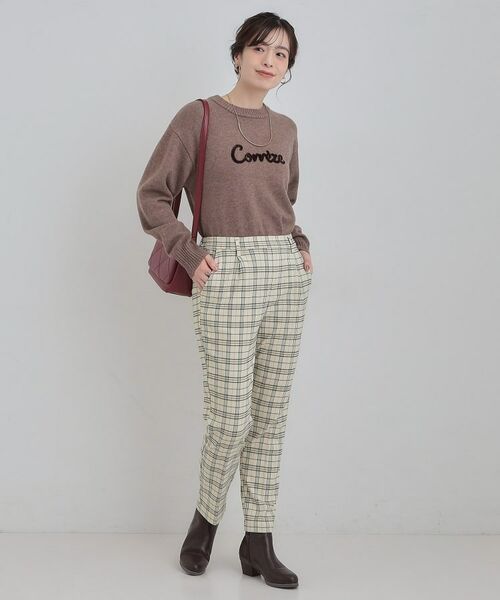 SHOO・LA・RUE / シューラルー パンツ | あったか裏起毛テーパードパンツ | 詳細11