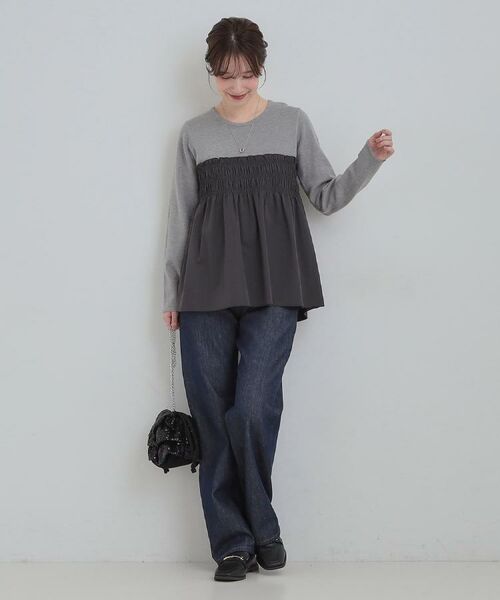 SHOO・LA・RUE / シューラルー デニムパンツ | 【SHOO・LA・RUE DENIM】程よい厚みの ストレートデニムパンツ（10.5オンス） | 詳細25