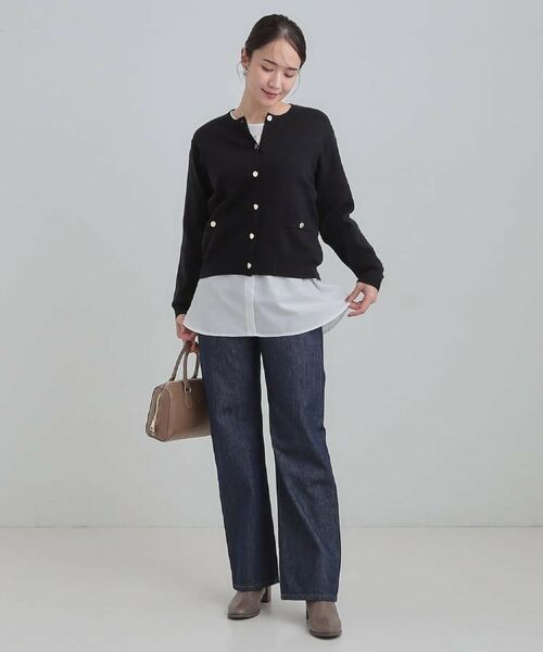 SHOO・LA・RUE / シューラルー デニムパンツ | 【SHOO・LA・RUE DENIM】程よい厚みの ストレートデニムパンツ（10.5オンス） | 詳細28