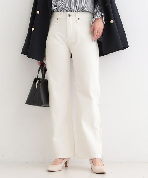 SHOO・LA・RUE / シューラルー デニムパンツ | 【SHOO・LA・RUE DENIM】ストレートパンツ【CIRCRIC】(オフホワイト(003))