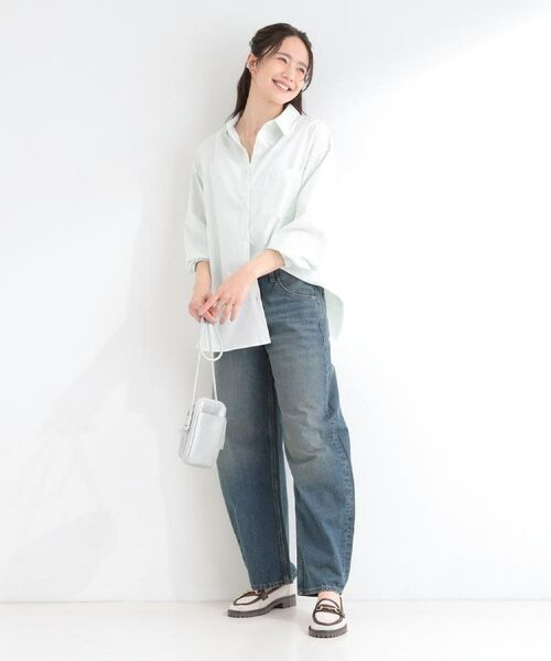 SHOO・LA・RUE / シューラルー デニムパンツ | 【SHOO・LA・RUE DENIM】1本でこなれシルエットに カーブデニムパンツ | 詳細28