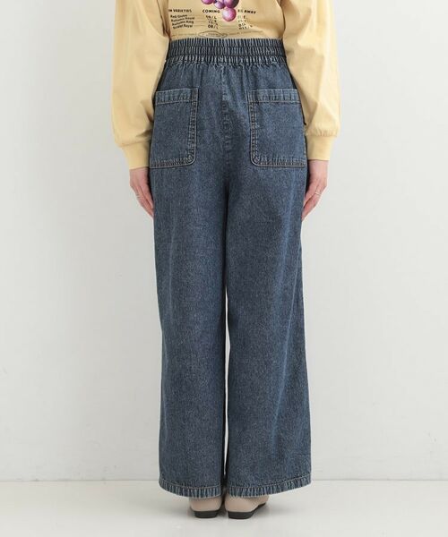 SHOO・LA・RUE / シューラルー デニムパンツ | 【ライトオンスデニム】着丈が選べる イージーワイドパンツ | 詳細19