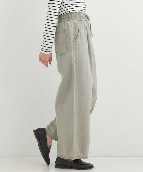 SHOO・LA・RUE / シューラルー デニムパンツ | 【ライトオンスデニム】着丈が選べる イージーワイドパンツ | 詳細2