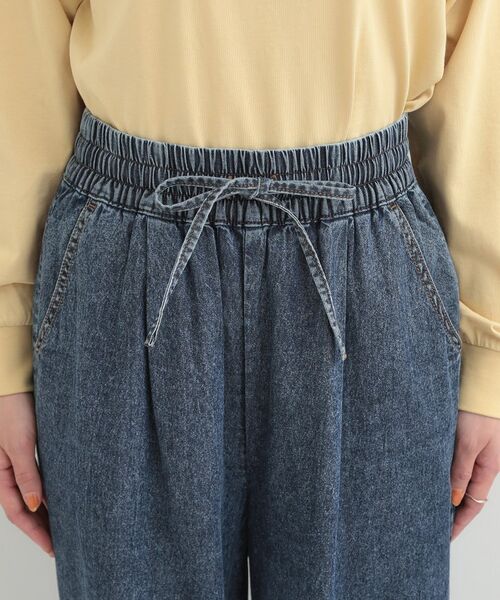 SHOO・LA・RUE / シューラルー デニムパンツ | 【ライトオンスデニム】着丈が選べる イージーワイドパンツ | 詳細20