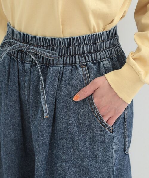 SHOO・LA・RUE / シューラルー デニムパンツ | 【ライトオンスデニム】着丈が選べる イージーワイドパンツ | 詳細21
