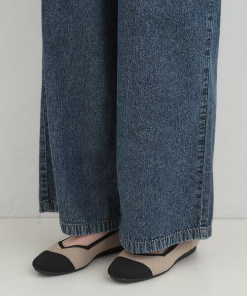 SHOO・LA・RUE / シューラルー デニムパンツ | 【ライトオンスデニム】着丈が選べる イージーワイドパンツ | 詳細23