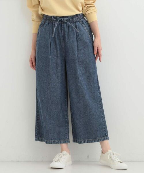 SHOO・LA・RUE / シューラルー デニムパンツ | 【着丈が選べる】ライトオンスデニムイージーワイドパンツ | 詳細25