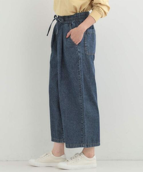 SHOO・LA・RUE / シューラルー デニムパンツ | 【着丈が選べる】ライトオンスデニムイージーワイドパンツ | 詳細26