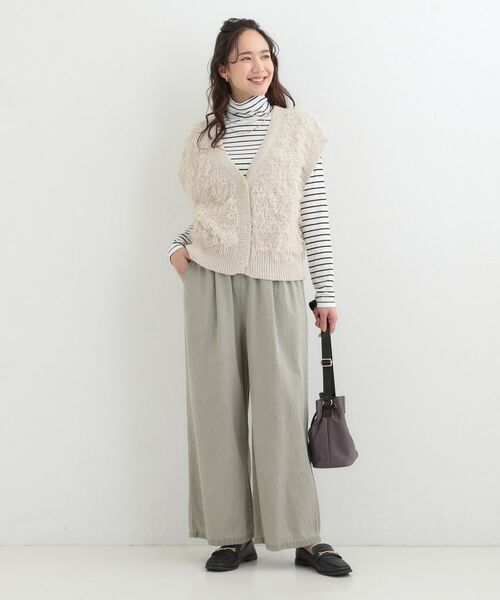 SHOO・LA・RUE / シューラルー デニムパンツ | 【ライトオンスデニム】着丈が選べる イージーワイドパンツ | 詳細3