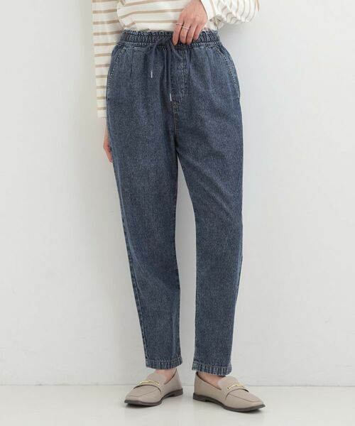 SHOO・LA・RUE / シューラルー デニムパンツ | 【ライトオンスデニム】イージーテーパードパンツ | 詳細13