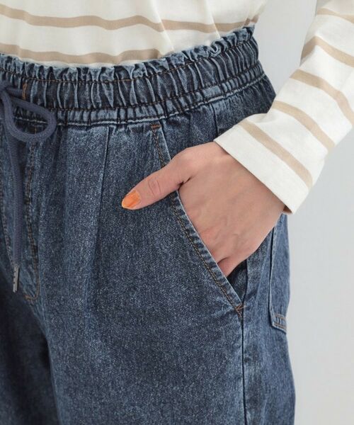 SHOO・LA・RUE / シューラルー デニムパンツ | 【ライトオンスデニム】イージーテーパードパンツ | 詳細21