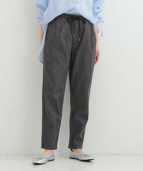 SHOO・LA・RUE / シューラルー デニムパンツ | 【ライトオンスデニム】イージーテーパードパンツ | 詳細5