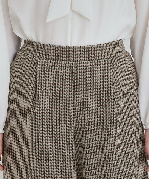 SHOO・LA・RUE / シューラルー ショート・ハーフ・半端丈パンツ | あったか裏起毛ポンチガウチョパンツ | 詳細12