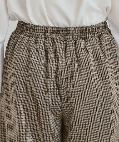 SHOO・LA・RUE / シューラルー ショート・ハーフ・半端丈パンツ | あったか裏起毛ポンチガウチョパンツ | 詳細13