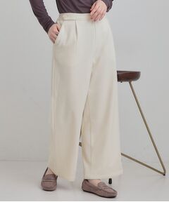 SHOO・LA・RUE / シューラルー パンツ | あったかカットツイルワイドパンツ