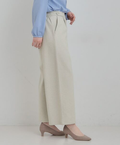 SHOO・LA・RUE / シューラルー パンツ | あったかカットツイルワイドパンツ | 詳細10