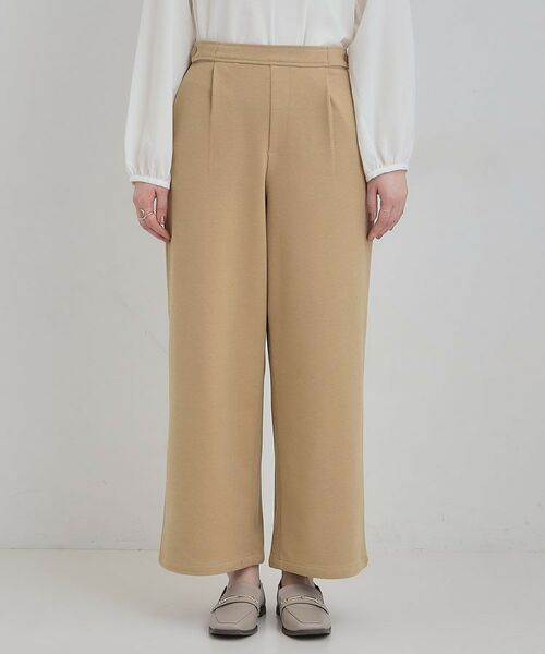 SHOO・LA・RUE / シューラルー パンツ | あったかカットツイルワイドパンツ | 詳細17