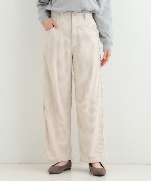 SHOO・LA・RUE / シューラルー パンツ | コーデュロイカーブパンツ | 詳細1