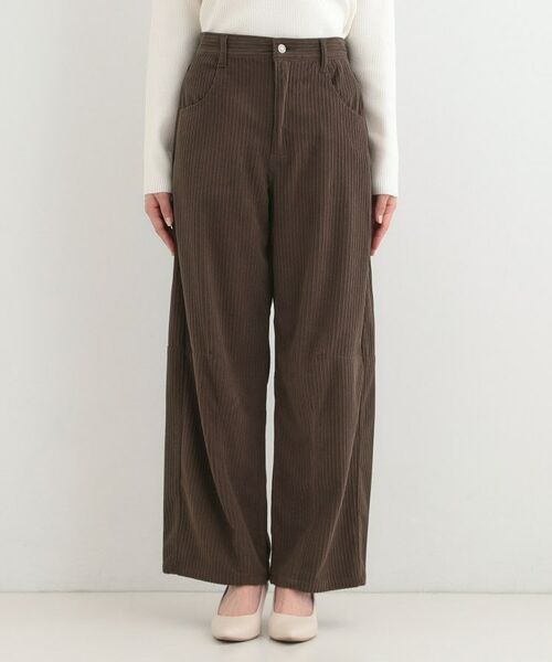 SHOO・LA・RUE / シューラルー パンツ | コーデュロイカーブパンツ | 詳細9