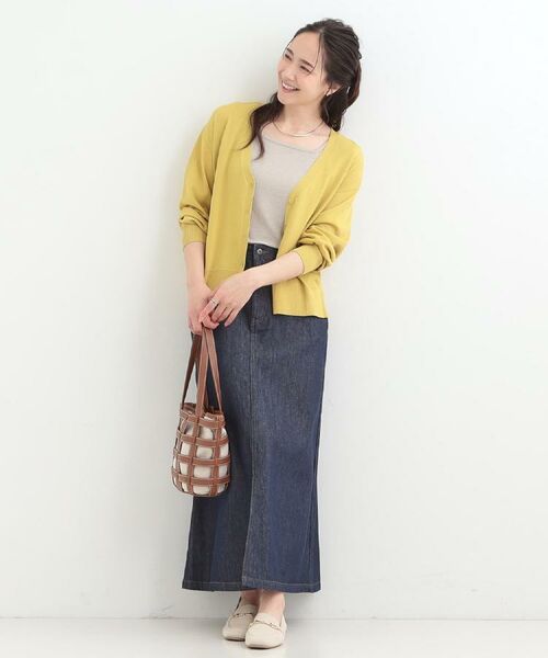 SHOO・LA・RUE / シューラルー デニムスカート | 【SHOO・LA・RUE DENIM】シンプルだから使いやすい Aラインスカート | 詳細18