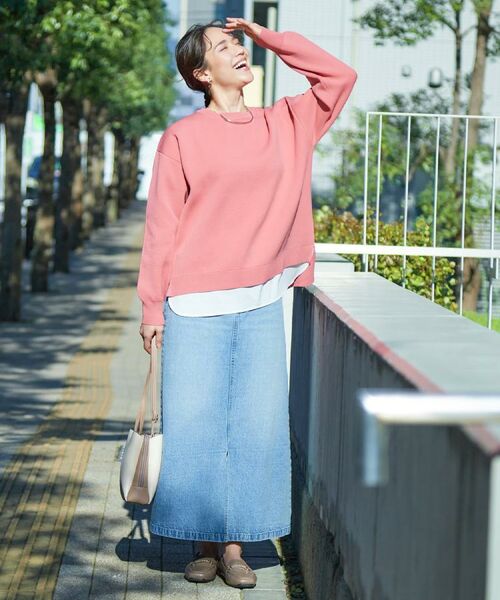 SHOO・LA・RUE / シューラルー デニムスカート | 【SHOO・LA・RUE DENIM】シンプルだから使いやすい Aラインスカート | 詳細19
