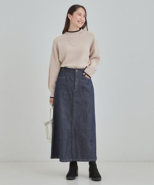 SHOO・LA・RUE / シューラルー デニムスカート | 【SHOO・LA・RUE DENIM】Aラインスカート【CIRCRIC】 | 詳細7