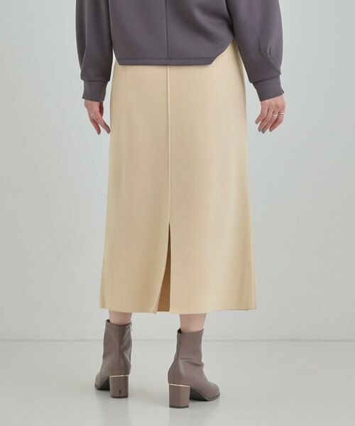 SHOO・LA・RUE / シューラルー ロング・マキシ丈スカート | 【洗える/セットアップ可/毛玉になりにくい】ニットナロースカート | 詳細11
