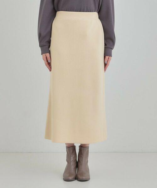 SHOO・LA・RUE / シューラルー ロング・マキシ丈スカート | 【洗える/セットアップ可/毛玉になりにくい】ニットナロースカート | 詳細14