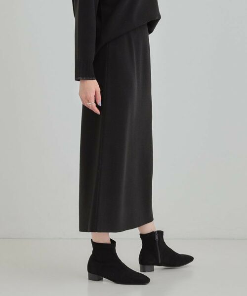 SHOO・LA・RUE / シューラルー ロング・マキシ丈スカート | 【洗える/セットアップ可/毛玉になりにくい】ニットナロースカート | 詳細2
