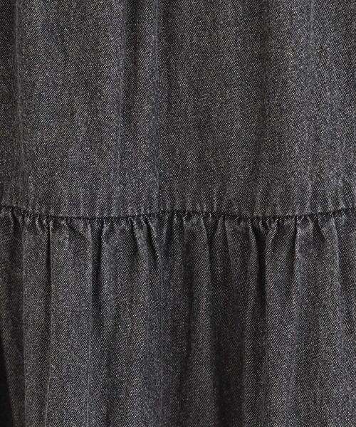 SHOO・LA・RUE / シューラルー デニムスカート | 【ライトオンスデニム】ティアードロングスカート | 詳細4