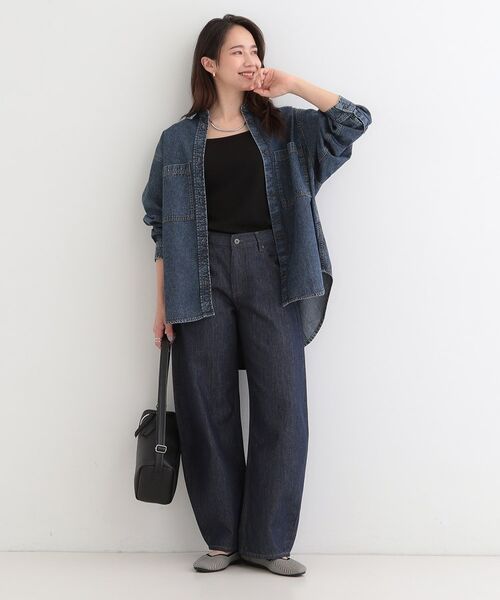 SHOO・LA・RUE / シューラルー シャツ・ブラウス | 【ライトオンスデニム】BIGポケットシャツ【CIRCRIC】 | 詳細11