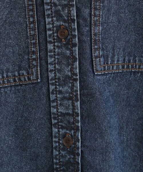 SHOO・LA・RUE / シューラルー シャツ・ブラウス | 【ライトオンスデニム】BIGポケットシャツ【CIRCRIC】 | 詳細12