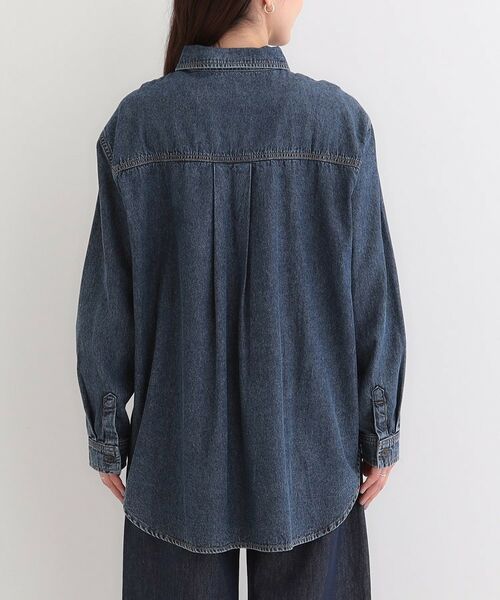 SHOO・LA・RUE / シューラルー シャツ・ブラウス | 【ライトオンスデニム】BIGポケットシャツ【CIRCRIC】 | 詳細15