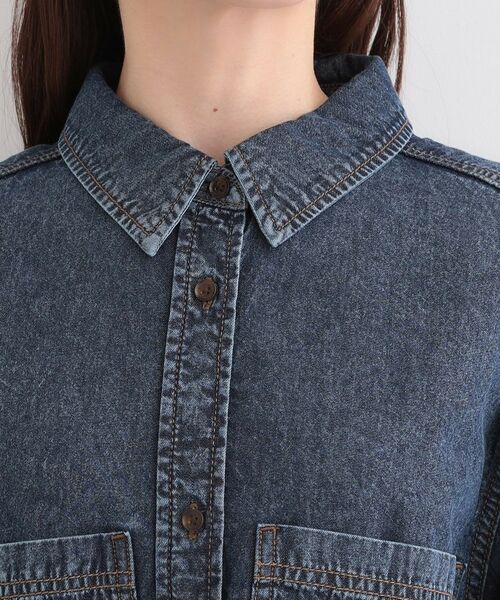 SHOO・LA・RUE / シューラルー シャツ・ブラウス | 【ライトオンスデニム】BIGポケットシャツ【CIRCRIC】 | 詳細16