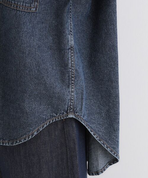 SHOO・LA・RUE / シューラルー シャツ・ブラウス | 【ライトオンスデニム】BIGポケットシャツ【CIRCRIC】 | 詳細20