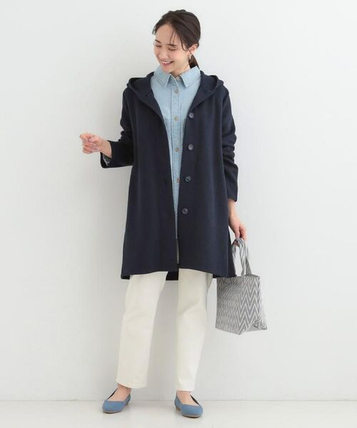 SHOO・LA・RUE / シューラルー シャツ・ブラウス | 【洗濯機可/体型カバー】こなれ感をプラスする BIGポケットやわらかデニムシャツ | 詳細23