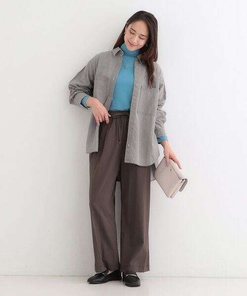 SHOO・LA・RUE / シューラルー シャツ・ブラウス | 【ライトオンスデニム】BIGポケットシャツ【CIRCRIC】 | 詳細3