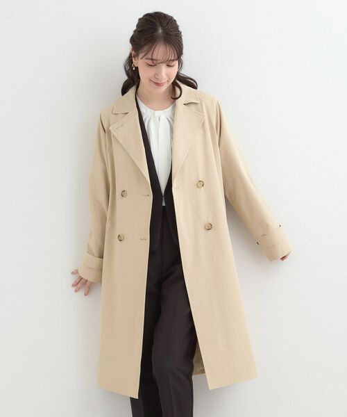 SHOO・LA・RUE / シューラルー トレンチコート | 【撥水】ロングトレンチ | 詳細1