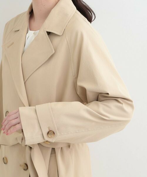 SHOO・LA・RUE / シューラルー トレンチコート | 【撥水】ロングトレンチ | 詳細16