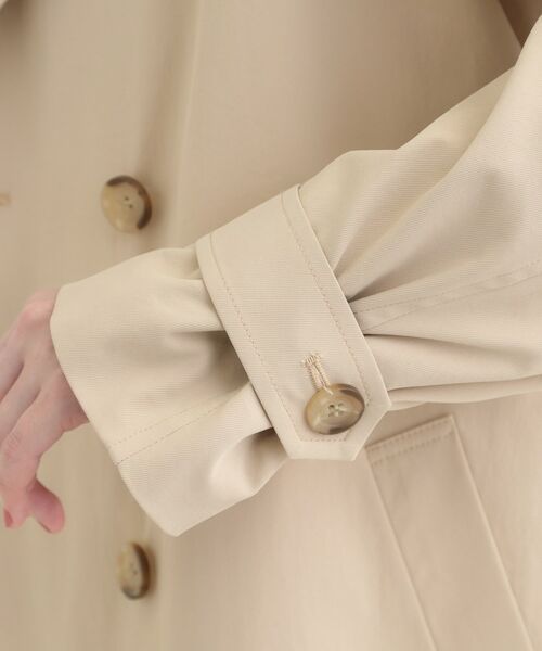 SHOO・LA・RUE / シューラルー トレンチコート | 【撥水】ロングトレンチ | 詳細17