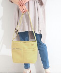 SHOO・LA・RUE / シューラルー ショルダーバッグ | 【8ポケット】フロント切替 ショルダーバッグ