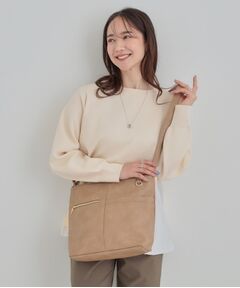 SHOO・LA・RUE / シューラルー ショルダーバッグ | 【8ポケット】フロント切り替えショルダーバッグ