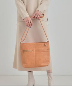 SHOO・LA・RUE / シューラルー ショルダーバッグ | 【8ポケット】フロント切り替えショルダーバッグ